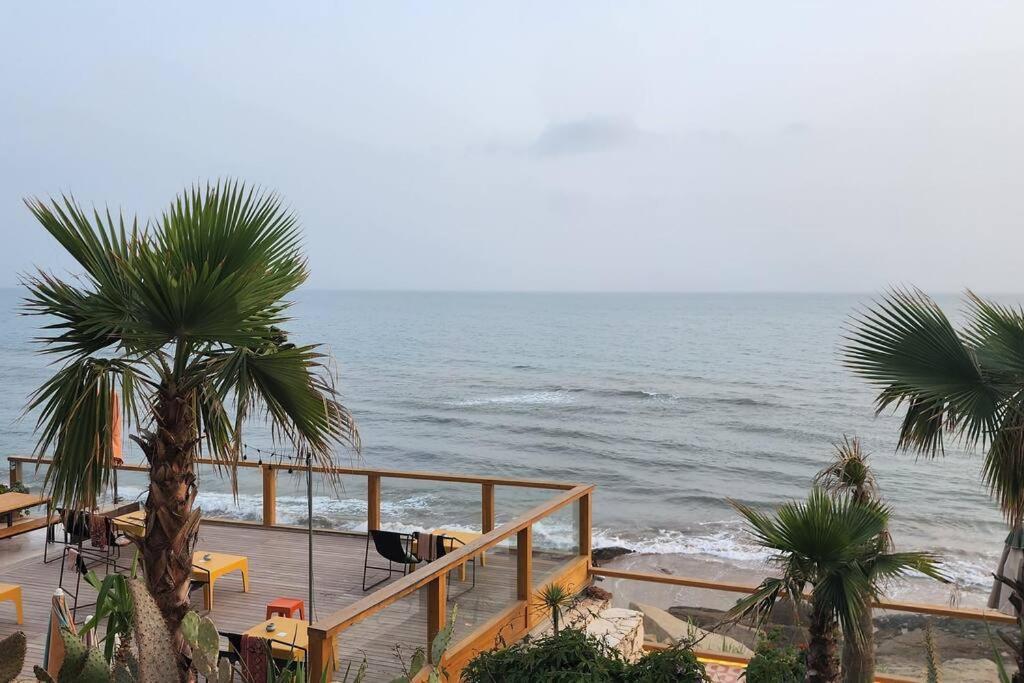 Superbe Appartement Pied Et Vue Sur Mer Taghazout Zewnętrze zdjęcie
